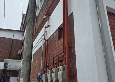 경기도 광주시 도척면 상가주택 도시가스배관 시공사진