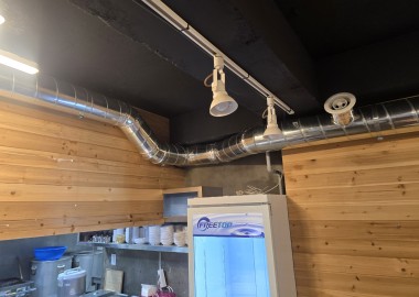 도봉구 도봉동 순대국밥집 닥트 시공사진