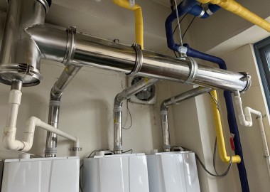 동양중학교 캐스캐이드 보일러 신설